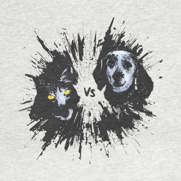 Cats VS Dogs by Tee.gram